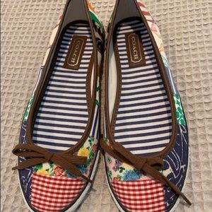 Coach Patchwork flats